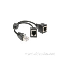 Splitter/Adapter/Connector Ethernet Cables Adaptor Cord